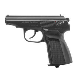 Baikal Luftpistole MP-654K CO2-brniert, 4,5mm BB