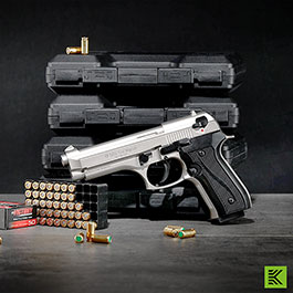 Kleinbild 1 Ekol Firat Magnum Schreckschuss Pistole Kal. 9mm P.A.K. nickel - B-WARE