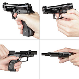 Kleinbild 11 Ekol Special 99 Rev. II Schreckschuss Pistole Kal. 9 mm P.A.K. br�niert - B-WARE