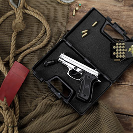 Kleinbild 1 Ekol P29 Rev. II Schreckschuss Pistole Kal. 9 mm P.A.K. verchromt - B-WARE