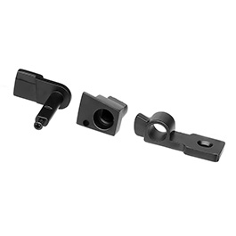 ICS MX5 Aluminium Magazin Catch / Magazine Release Button Set schwarz MP-03