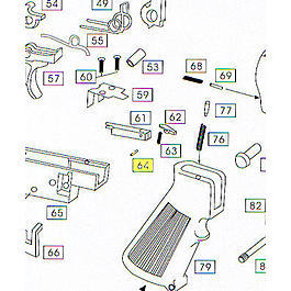 Wei-ETech M4 Part #064 Valve Hammer Pin