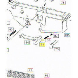 Wei-ETech M4 #85 Trigger Guard Plunger