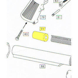 Wei-ETech M4 Part #091 Plastic Buffer Plug