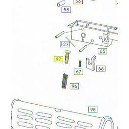 Wei-ETech M4 Part #097 Trigger Assembly Set Screw
