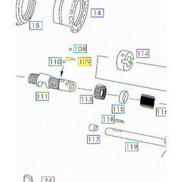 Wei-ETech M4 Part #109 Hop-Up Assembly Part B