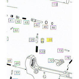 Wei-ETech M4 Part #124 Buffer Retainer Lock