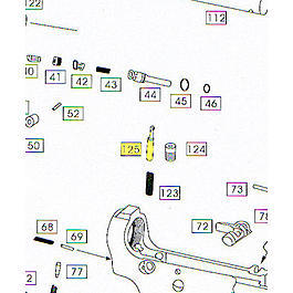 Wei-ETech M4 Part #125 Buffer Retainer