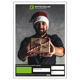 Geschenkgutschein zum Ausdrucken Weihnachtsmotiv 
