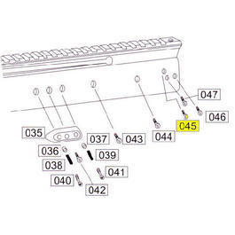 Wei-ETech SOCOM Part #045 Receiver Screw C