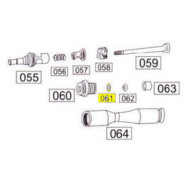 Wei-ETech SOCOM Part Nr.061 Valve Guide Rod Part A