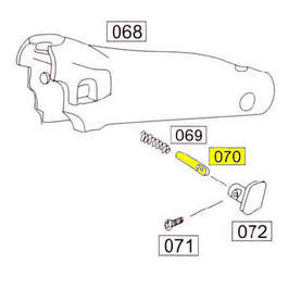 Wei-ETech SOCOM Part #070 Cheek Pad Pin