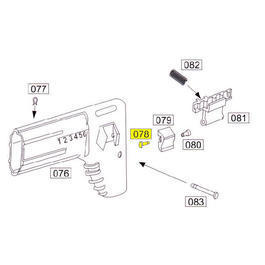 Wei-ETech SOCOM Part #078 Sliding Butt Stock Screw