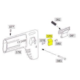 Wei-ETech SOCOM Part #079 Sliding Butt Stock Nut