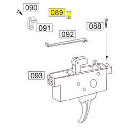 Wei-ETech SOCOM Part #089 Trigger Assembly Part A