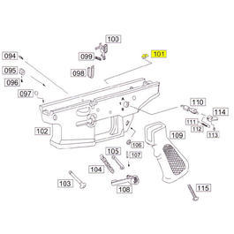 Wei-ETech SOCOM Part #101 Fire Selector Right Side