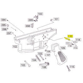 Wei-ETech SOCOM Part #110 Fire Control Selector