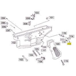 Wei-ETech SOCOM Part #113 Fire Selector Screw