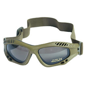 Mil-Tec Brille Commando Air-Pro smoke oliv