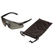 Revision ballistische Schutzbrille Sawfly Legacy MAX-Wrap Basic Kit schwarz Glasfarbe rauch-getnt