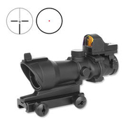 Aim-O TA01 Style Scope 4x32 mit Mini RedDot Visier schwarz 5317-BK