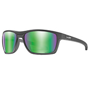 Wiley X Sonnenbrille Kingpin Captivate matt grau Green Mirror polarisiert