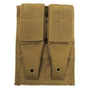 2-fach Magazintasche klein, Molle, coyote