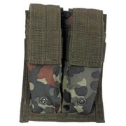 2-fach Magazintasche klein, Molle, flecktarn