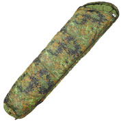 Fox Outdoor Mumienschlafsack 2-lagig flecktarn