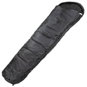 Fox Outdoor Mumienschlafsack 2-lagig schwarz