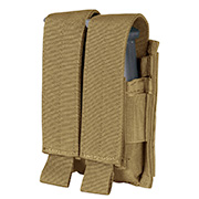 Condor Pistolenmagazintasche Double Pistol Mag Pouch fr 2 Magazine coyote