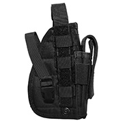 MFH Pistolenbeinholster MOLLE schwarz