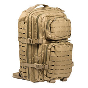 Mil-Tec Rucksack Assault Pack Laser Cut large 36L coyote