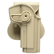 IMI Defense Level 2 Holster Kunststoff Paddle fr PT 92 Modelle tan