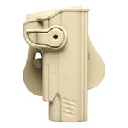 IMI Defense Level 2 Holster Kunststoff Paddle fr 1911 Modelle mit Rail tan