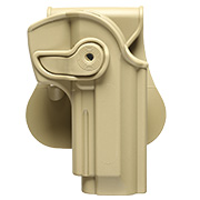 IMI Defense Level 2 Holster Kunststoff Paddle fr Beretta 92 Modelle tan