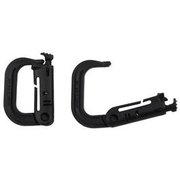 MFH Karabiner Molle schwarz 2er Set