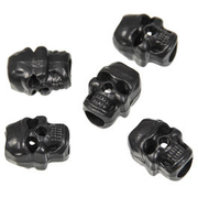 Mil-Tec Kordelstopper Skull schwarz 10 Stck