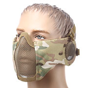 ASG Strike Systems Mesh Mask Gittermaske Full Lower Face mit Ohrabdeckung MC