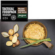 Tactical Foodpack Outdoor Mahlzeit Kartoffelbrei mit Speck