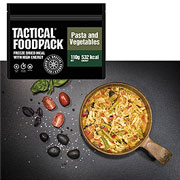 Tactical Foodpack Outdoor Mahlzeit Pasta und Gemüse