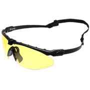 Nuprol Battle Pro Protective Airsoft Schutzbrille schwarz / gelb