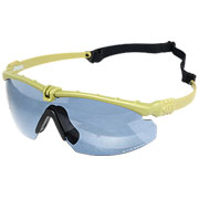 Nuprol Battle Pro Protective Airsoft Schutzbrille oliv / rauch