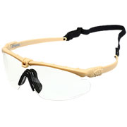 Nuprol Battle Pro Protective Airsoft Schutzbrille tan / klar