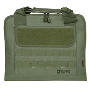 Nuprol PMC Deluxe Single Pistol Case / Tasche 36 x 28,5 x 4 cm oliv