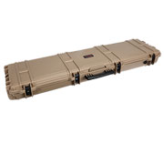 Nuprol X-Large Hard Case Waffenkoffer / Trolley 139 x 39,5 x 16 cm PnP-Schaumstoff tan