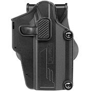 Amomax Per-Fit Universal Tactical Holster Polymer Paddle - passend fr ber 80 Pistolen Rechts schwarz