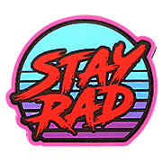 Mil-Spe Monkey 3D Rubber Patch Stay Rad Sunset night