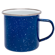 Origin Outdoors Emaille Tasse 360 ml blau