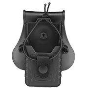 Amomax Tactical Holster Polymer Paddle f. Funkgerte schwarz